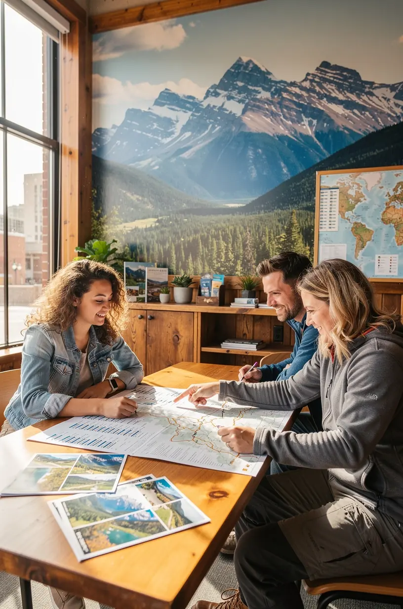 Comparison of online and offline travel planning services